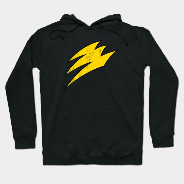 Yellow Fury Hoodie by nickbeta